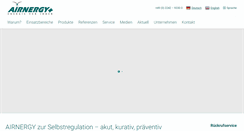 Desktop Screenshot of airnergy.com